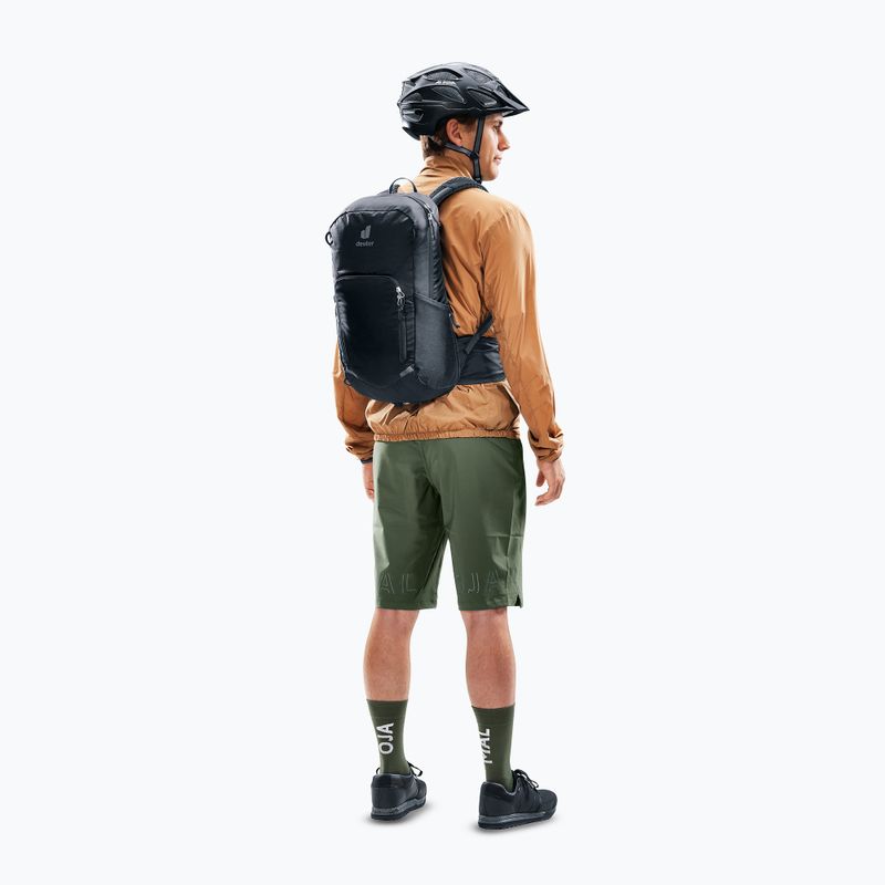 Kerékpáros hátizsák deuter Bike I 20 l fekete 10