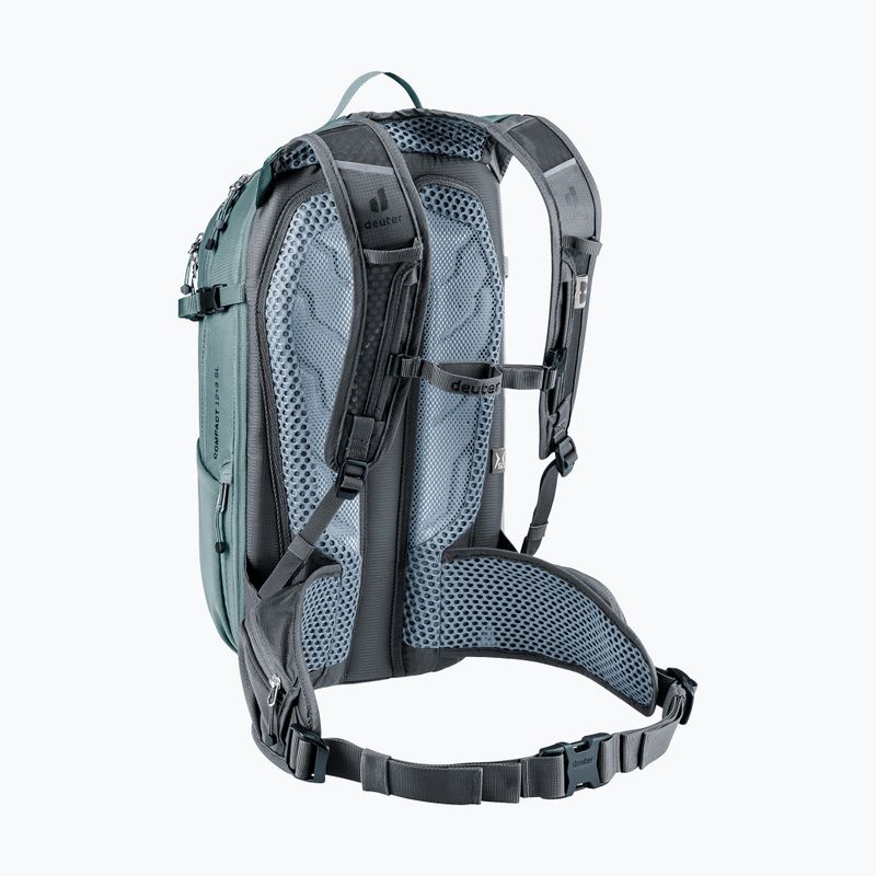 Női kerékpáros hátizsák deuter Compact 12 + 3 SL graphite/shale 5