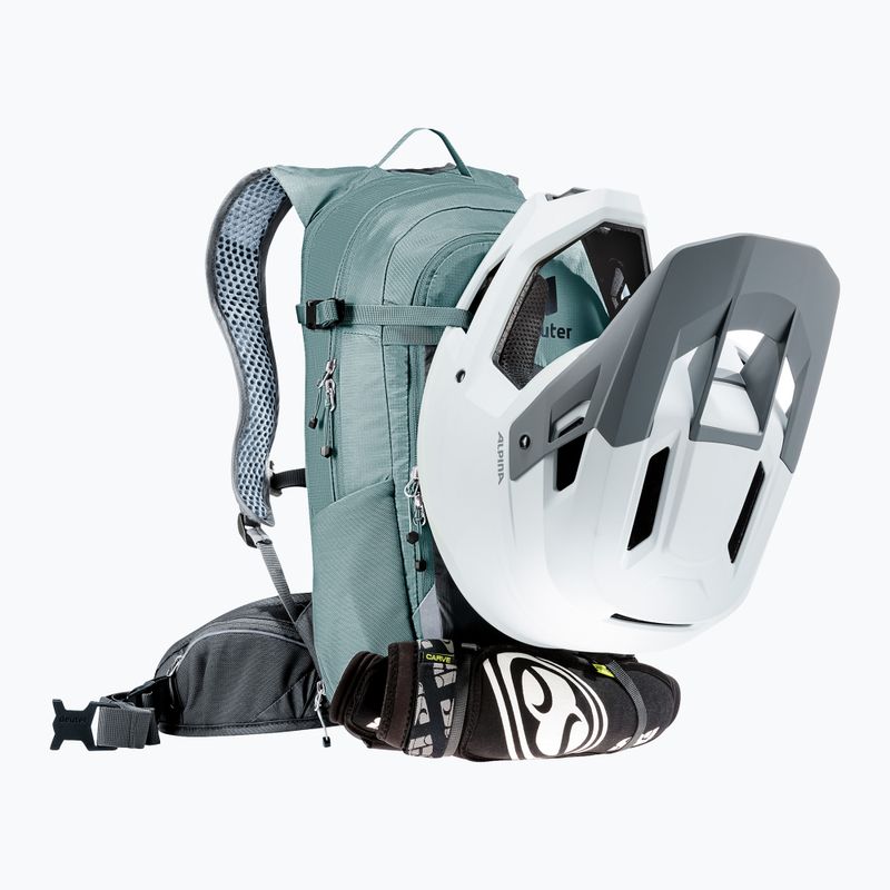 Női kerékpáros hátizsák deuter Compact 12 + 3 SL graphite/shale 10