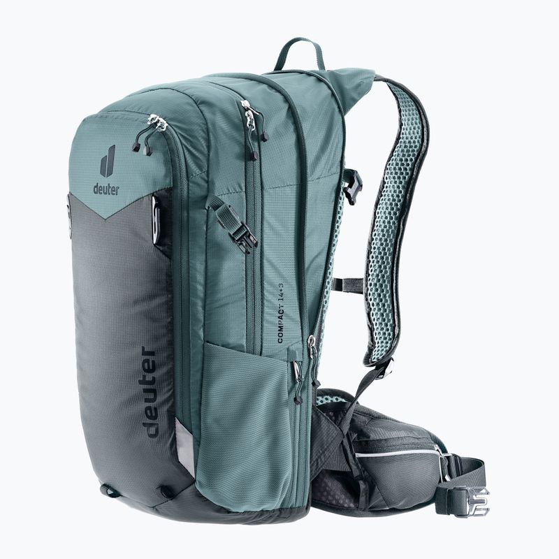 Kerékpáros hátizsák deuter Compact 14 + 3 l graphite/shale 6