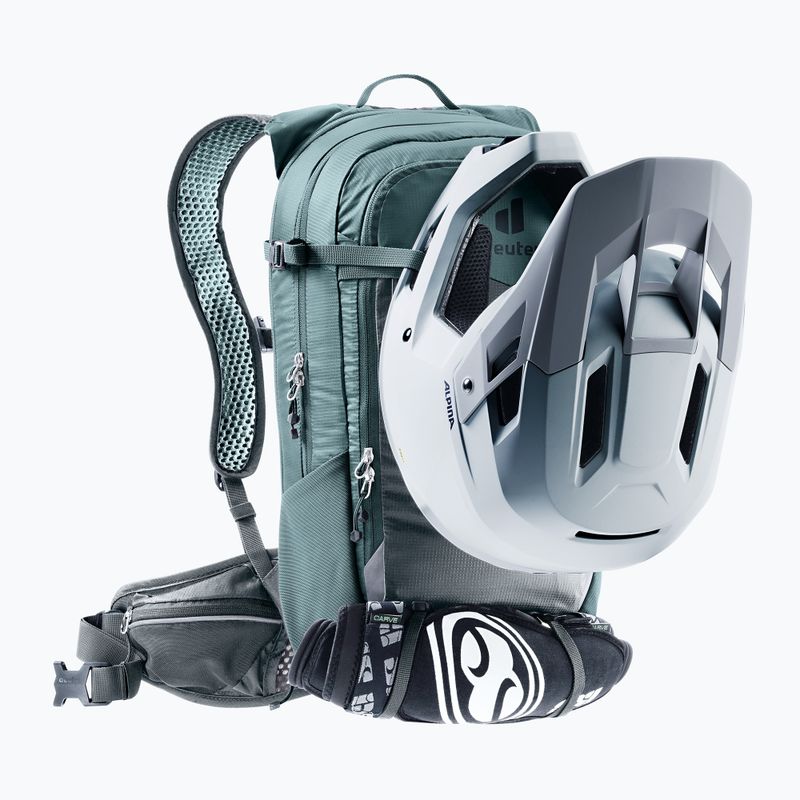 Kerékpáros hátizsák deuter Compact 14 + 3 l graphite/shale 8