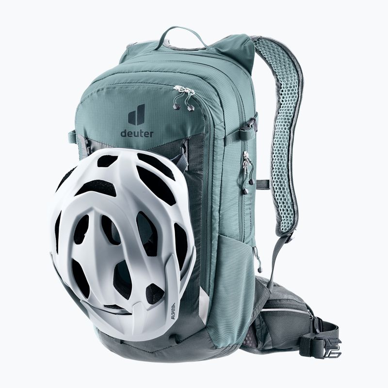 Kerékpáros hátizsák deuter Compact 14 + 3 l graphite/shale 9