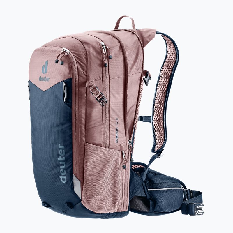 Kerékpáros hátizsák deuter Compact 14 + 3 l ink/ashrose 6