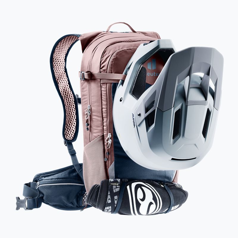 Kerékpáros hátizsák deuter Compact 14 + 3 l ink/ashrose 8