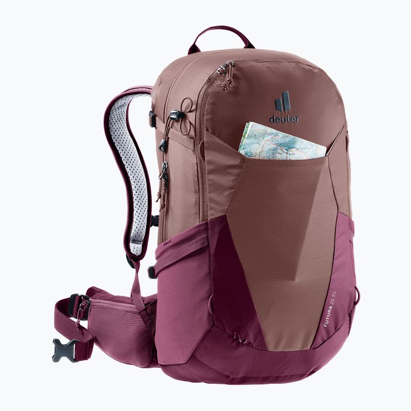 Női túra hátizsák deuter Futura 25 l SL ashrose-cassis 4