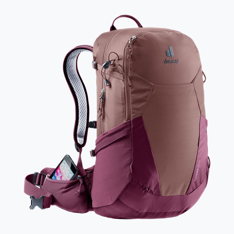 Női túra hátizsák deuter Futura 25 l SL ashrose-cassis 5
