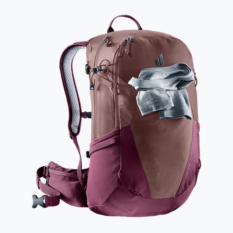 Női túra hátizsák deuter Futura 25 l SL ashrose-cassis 8