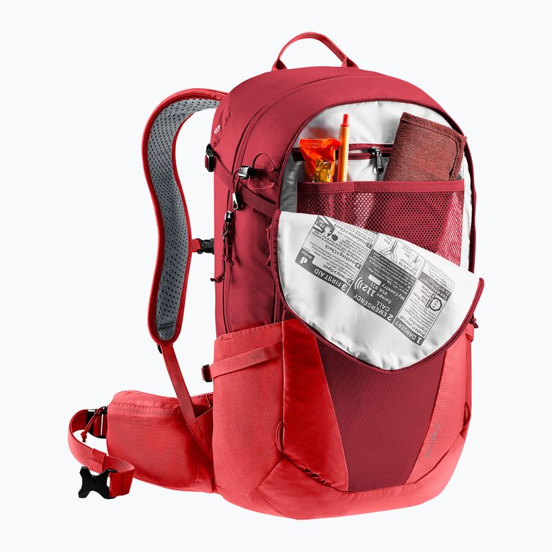 Deuter Futura 27 l masala-cseresznye túra hátizsák 6