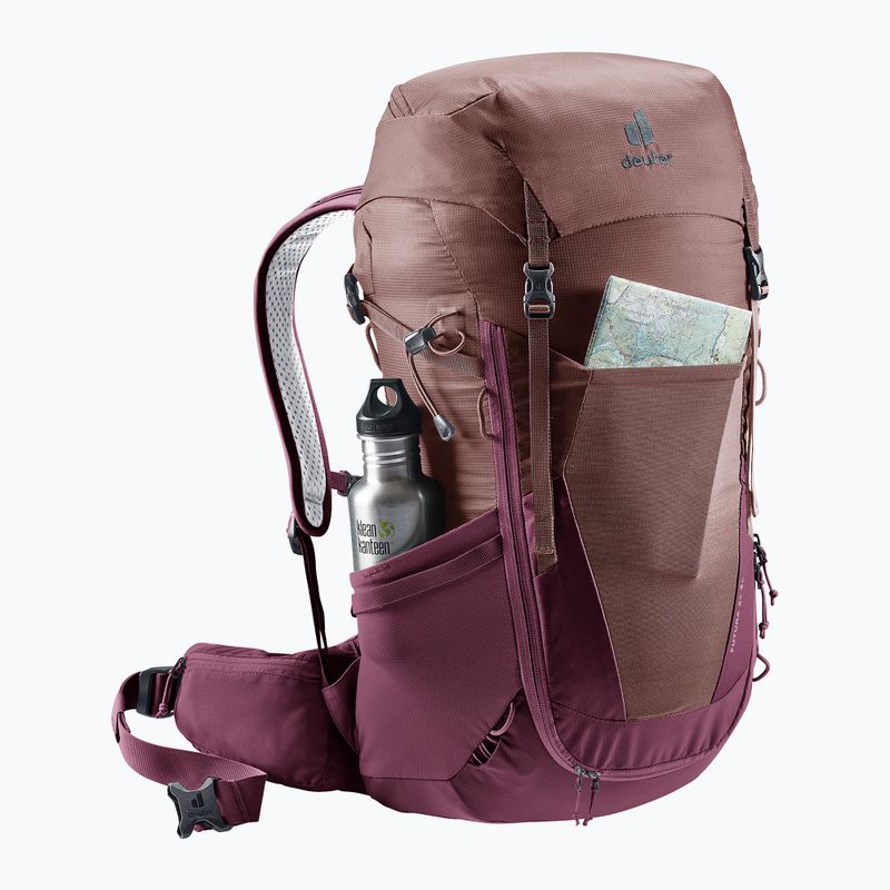 Túrahátizsák deuter Futura 24 l SL ash rose/blackcurrant 7