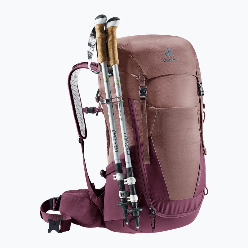 Túrahátizsák deuter Futura 24 l SL ash rose/blackcurrant 9