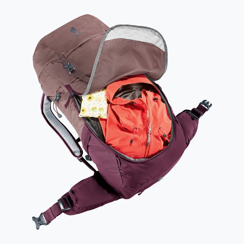 Túrahátizsák deuter Futura 24 l SL ash rose/blackcurrant 10