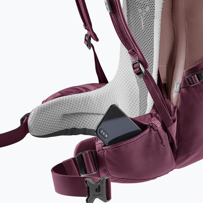 Túrahátizsák deuter Futura 24 l SL ash rose/blackcurrant 12