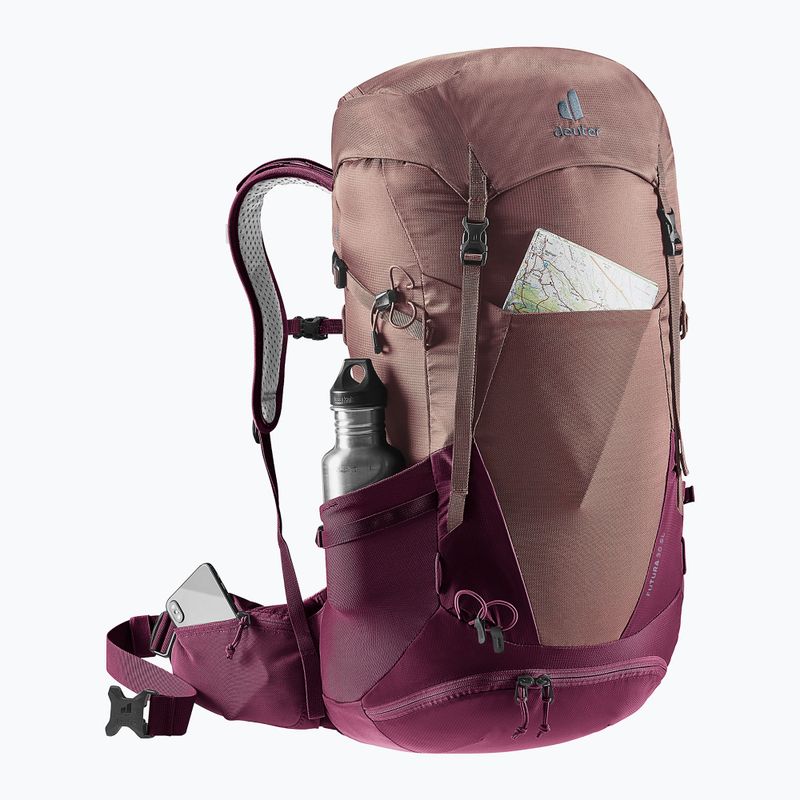 Női túra hátizsák deuter Futura 30 l SL ashrose-cassis 5