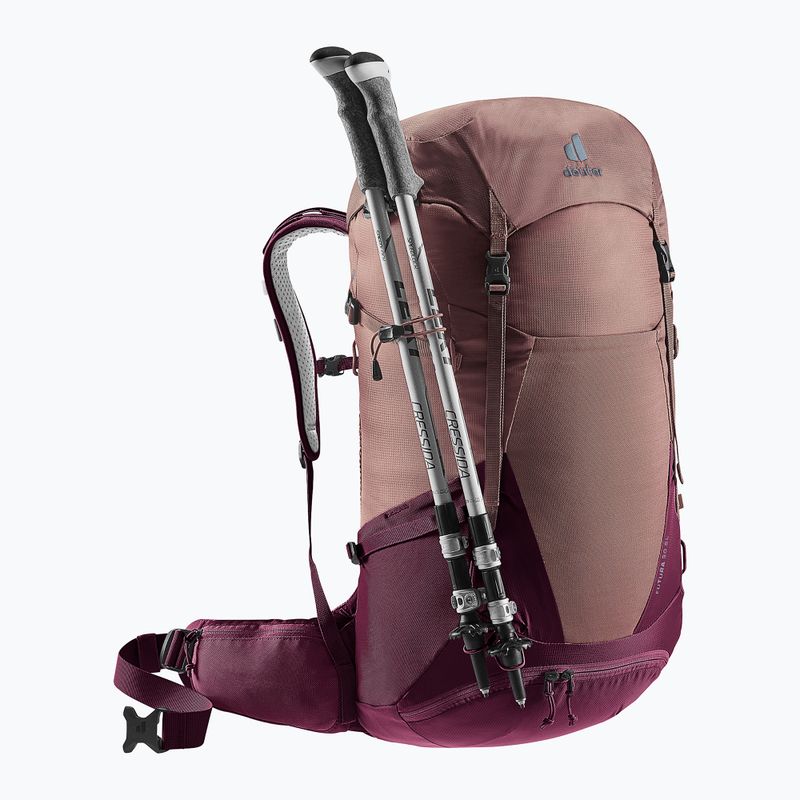 Női túra hátizsák deuter Futura 30 l SL ashrose-cassis 6