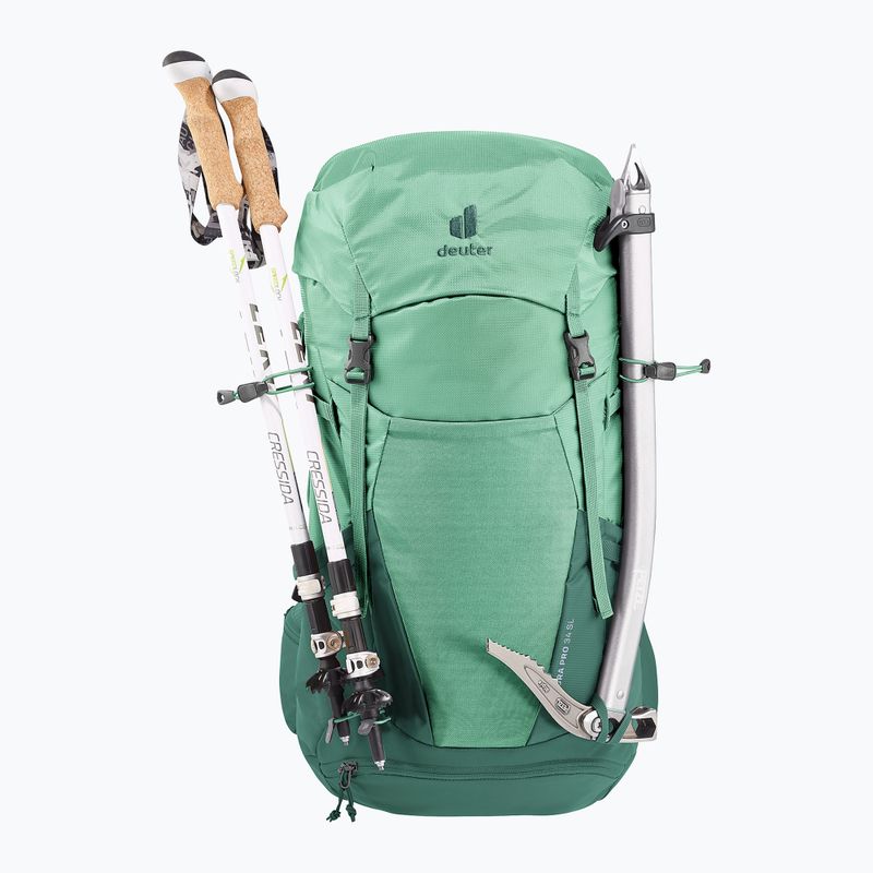 Női túrahátizsák deuter Futura Pro 34 l SL spearmint/tengerzöld 7