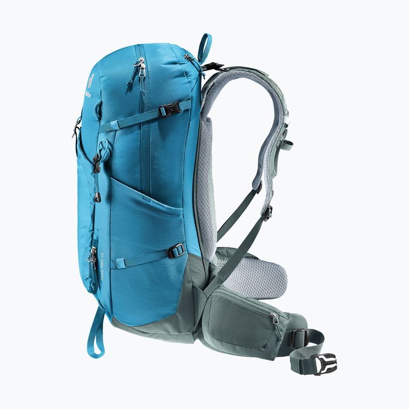Túrahátizsák deuter Trail Pro 33 l wave/ivy 6
