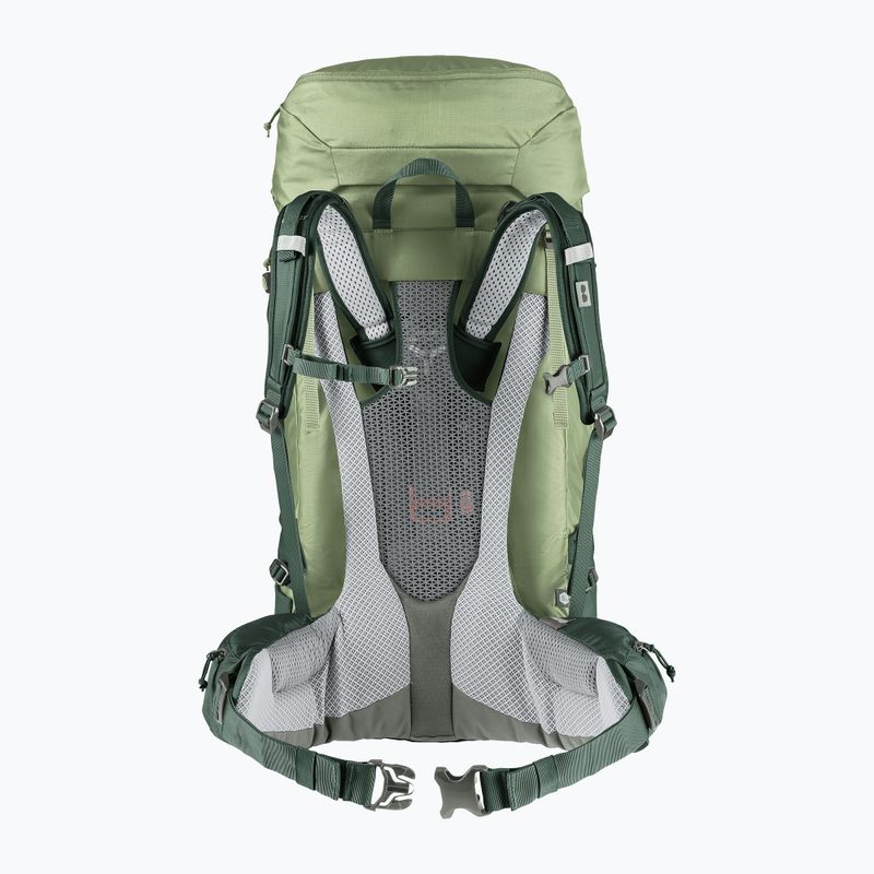 Női trekking hátizsák deuter Futura Air Trek 55 + 10 l SL liget/ivy 2