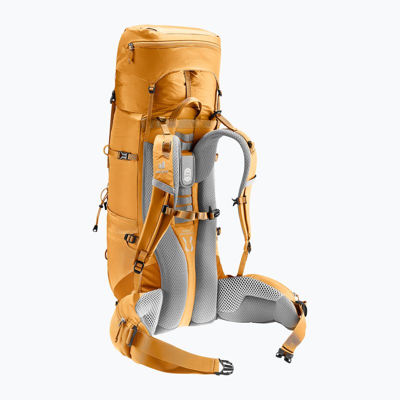 Deuter Aircontact Lite 40 + 10 l borostyán-juhar trekking hátizsák 12