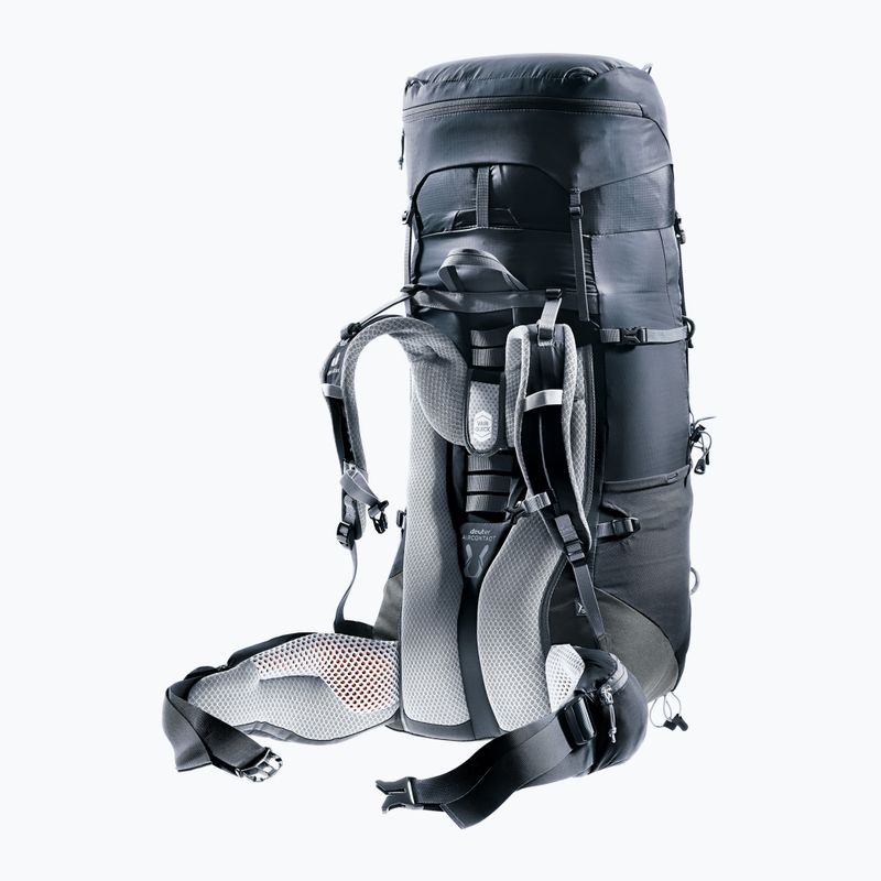 Női trekking hátizsák deuter Aircontact Lite 45 + 10 l SL fekete/grafit 11