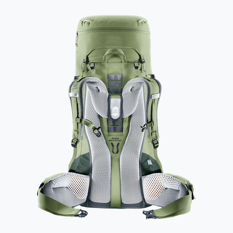 Női trekking hátizsák deuter Aircontact Lite 45 + 10 SL grove/ivy 3