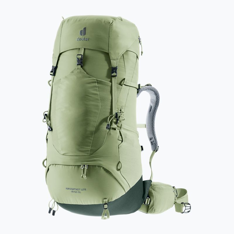 Női trekking hátizsák deuter Aircontact Lite 45 + 10 SL grove/ivy 4