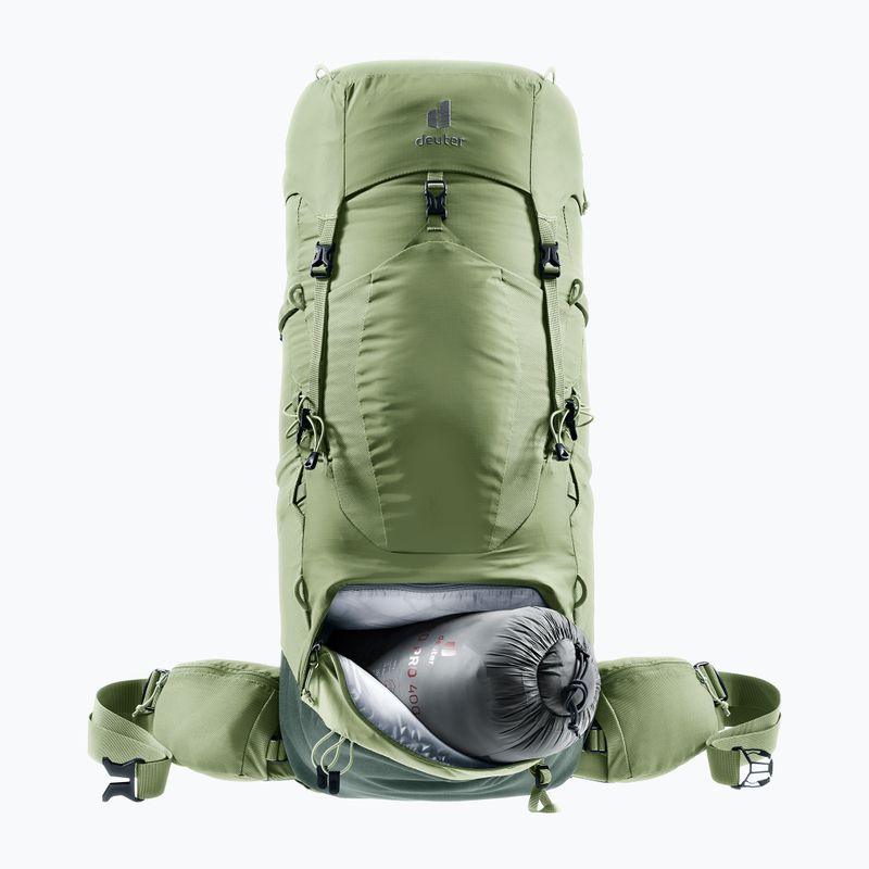 Női trekking hátizsák deuter Aircontact Lite 45 + 10 SL grove/ivy 10