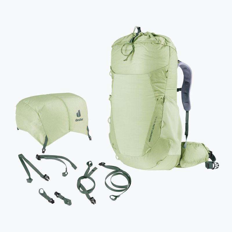 Női trekking hátizsák deuter Aircontact Ultra 45 + 5 l SL mineral-ivy 9