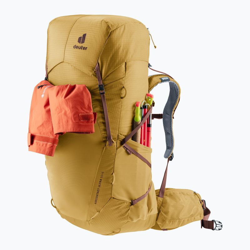 Deuter Aircontact Ultra 50 + 5 l savanna-mazsin trekking hátizsák 6