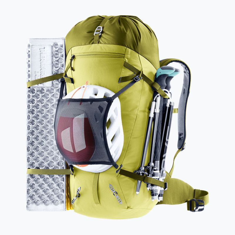 Mászó hátizsák deuter Guide 30 l sprout-kaktusz 8