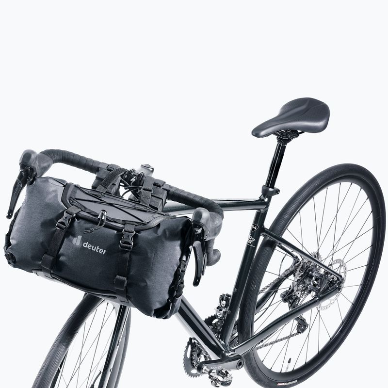 Deuter kormányos kerékpártáska Cabezon HB 14 l fekete 4