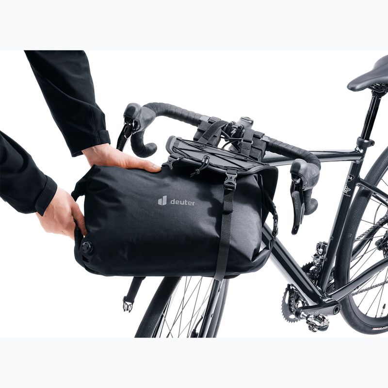 Deuter kormányos kerékpártáska Cabezon HB 14 l fekete 5