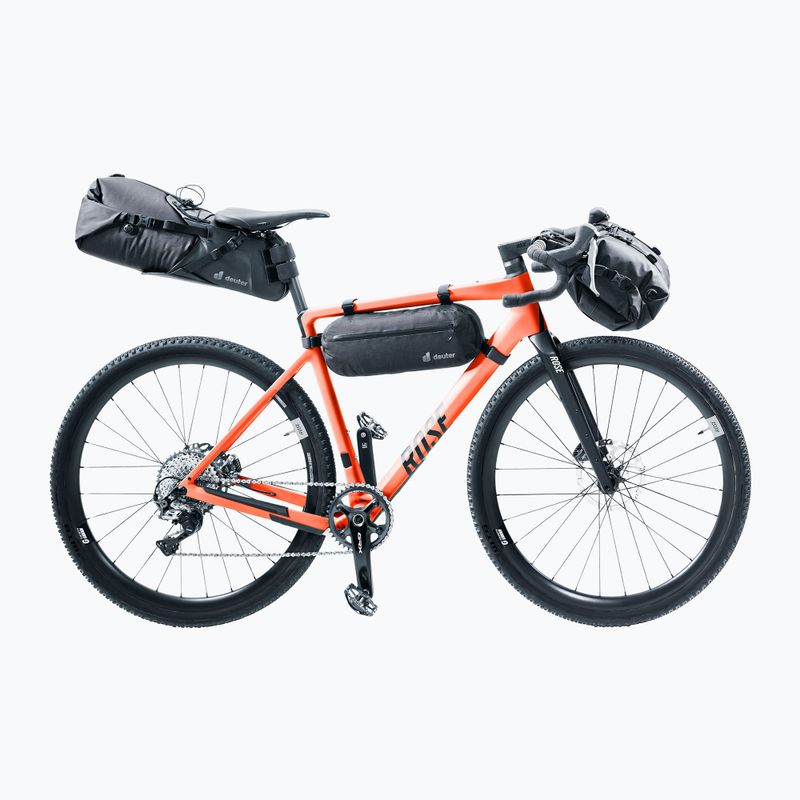 Deuter kormányos kerékpártáska Cabezon HB 14 l fekete 7