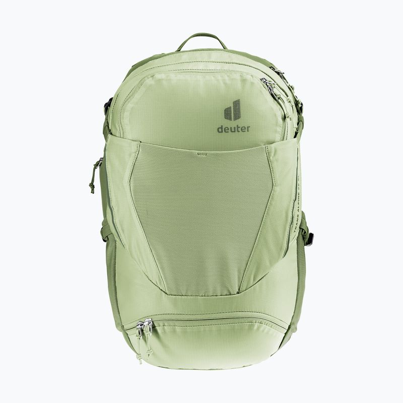 Női kerékpáros hátizsák deuter Trans Alpine 22 l SL mineral/grove