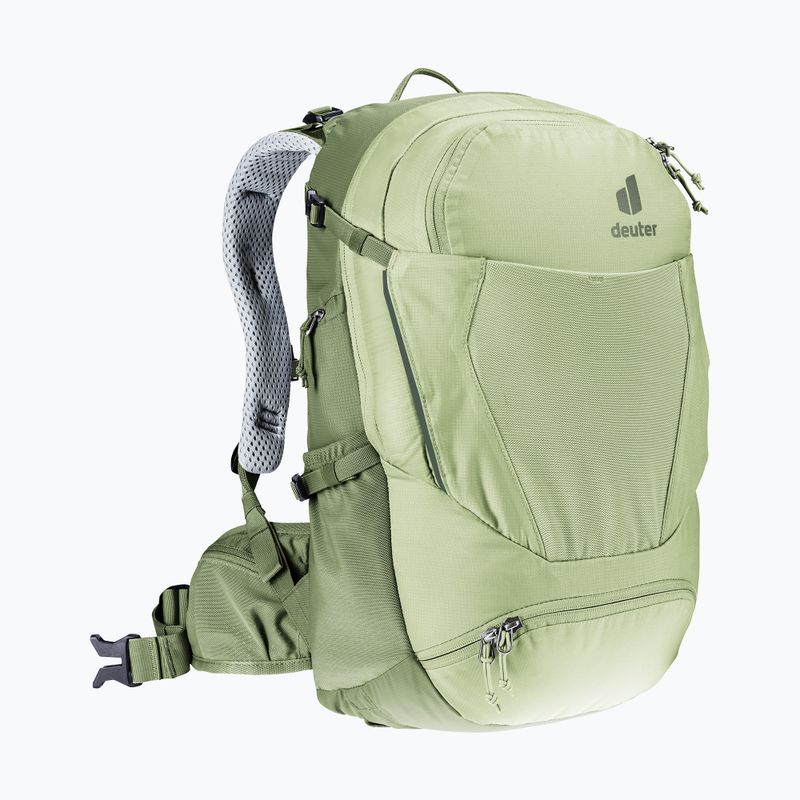 Női kerékpáros hátizsák deuter Trans Alpine 22 l SL mineral/grove 3