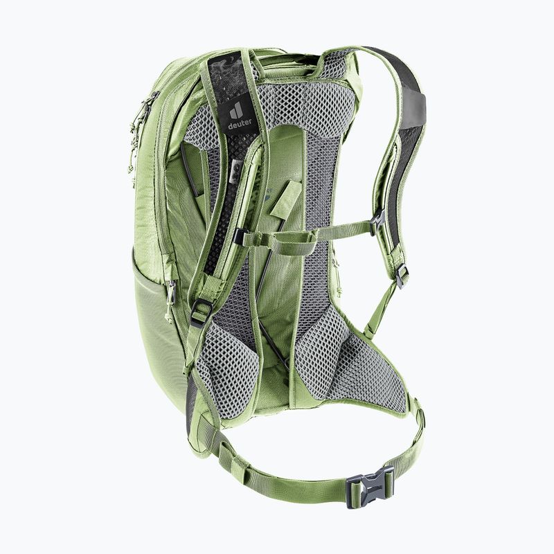 Kerékpáros hátizsák deuter Race Air 14 + 3 l mineral/grove 5