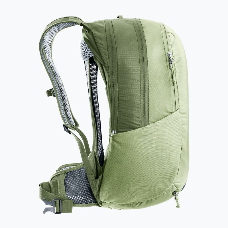 Kerékpáros hátizsák deuter Race Air 14 + 3 l mineral/grove 6