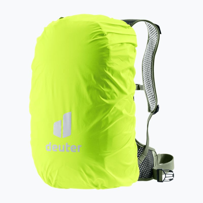 Kerékpáros hátizsák deuter Race Air 14 + 3 l mineral/grove 9