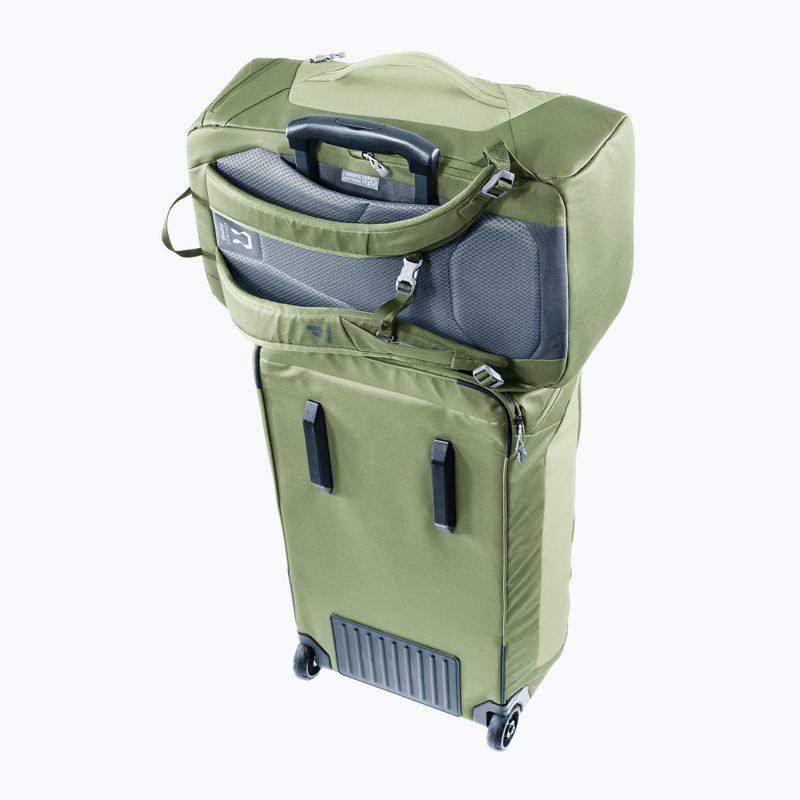 Utazótáska deuter Duffel Pro Pack 30 l mineral/grove 8