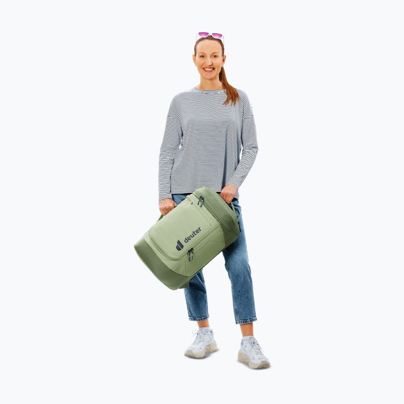 Utazótáska deuter Duffel Pro Pack 30 l mineral/grove 12