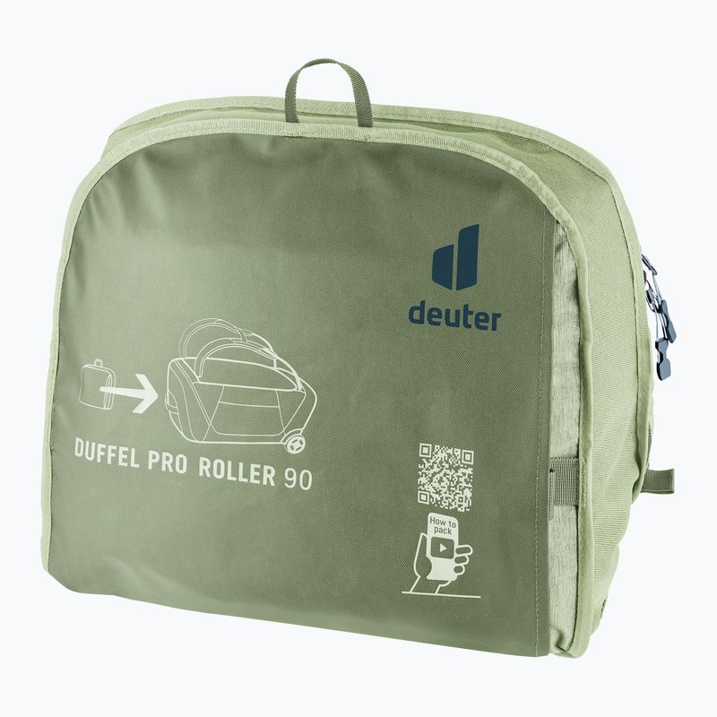 Utazótáska deuter Duffel 90 l mineral/grove 10