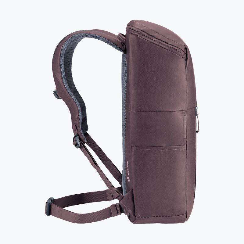 Deuter Stockholm LTD 22 l városi hátizsák, padlizsán 6