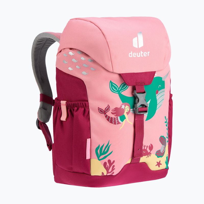 Gyerek hátizsák deuter Schmusebär 8 l blossom/raspberry 2