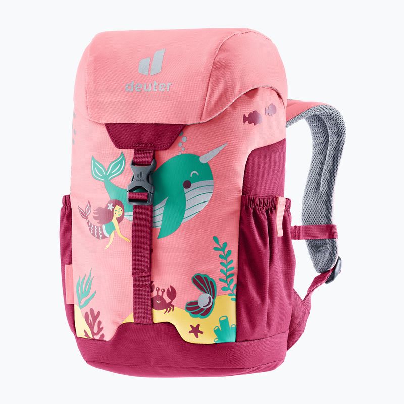 Gyerek hátizsák deuter Schmusebär 8 l blossom/raspberry 4
