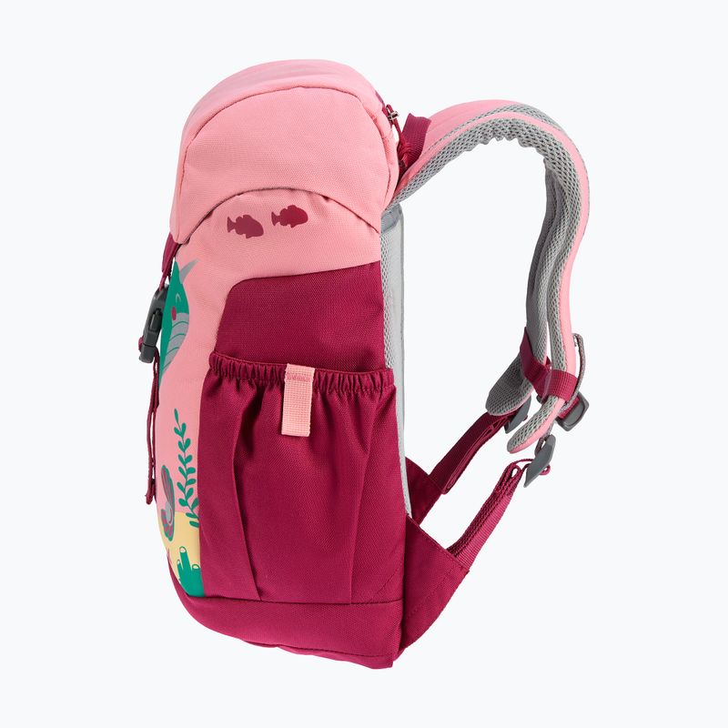 Gyerek hátizsák deuter Schmusebär 8 l blossom/raspberry 7
