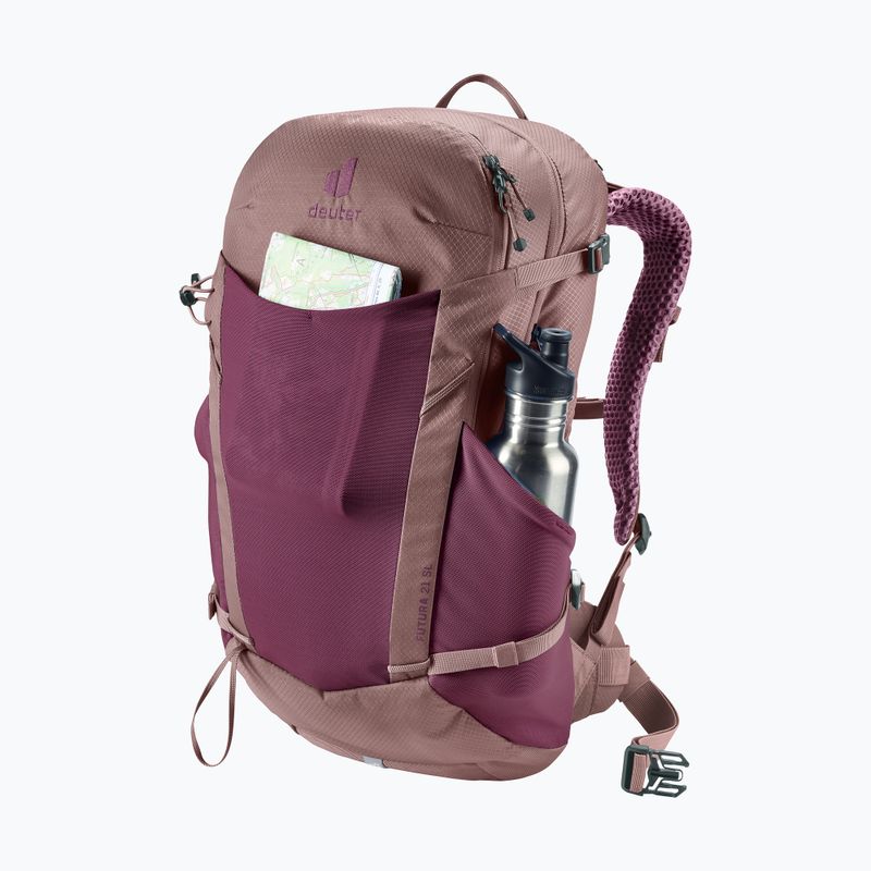 Túrahátizsák deuter Futura 21 l SL cassis/ashrose 9