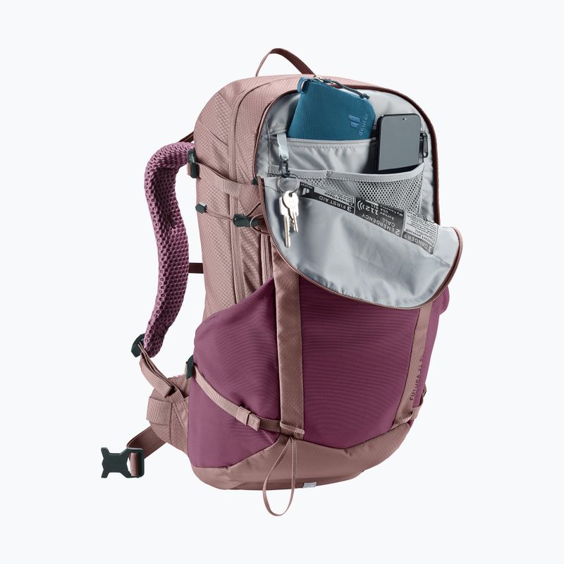 Túrahátizsák deuter Futura 21 l SL cassis/ashrose 10