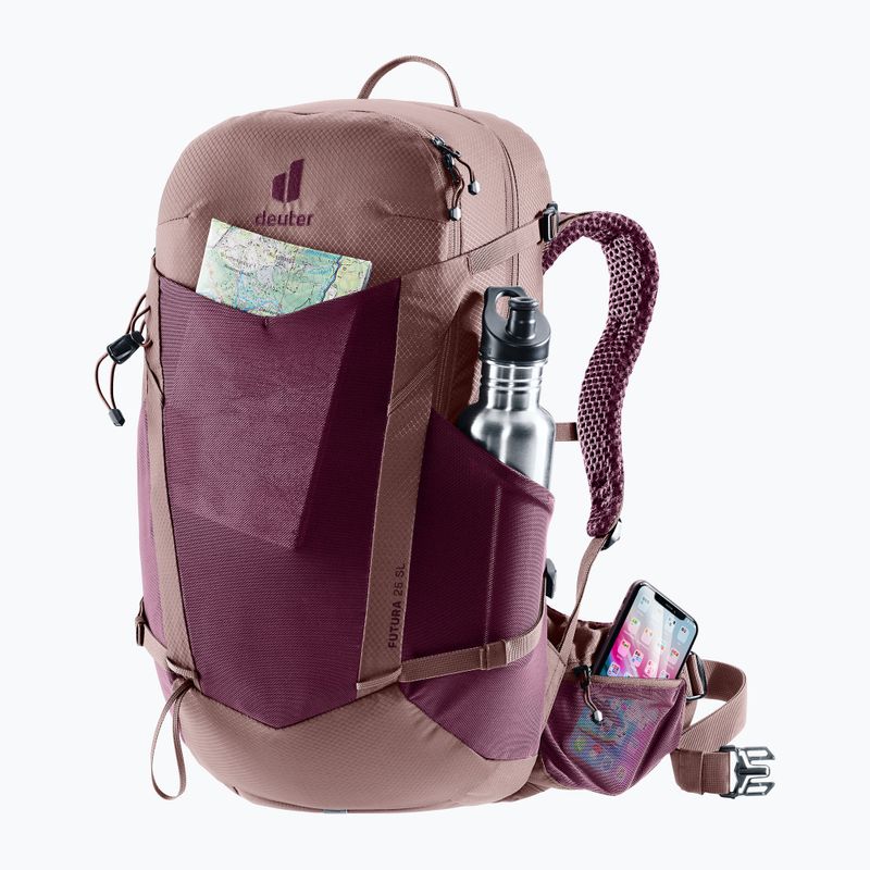 Túrahátizsák deuter Futura 25 l SL cassis/ashrose 6