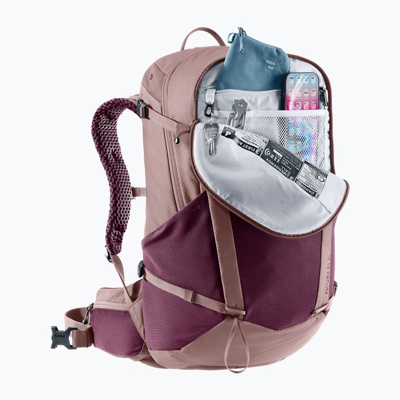 Túrahátizsák deuter Futura 25 l SL cassis/ashrose 8