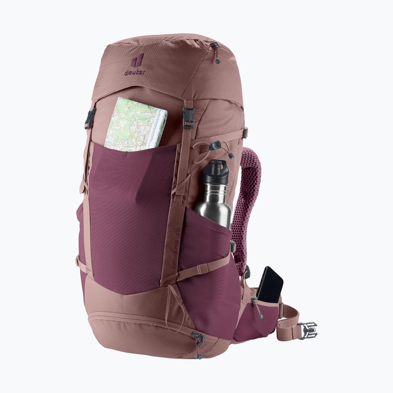 Túrahátizsák deuter Futura Pro 34 l SL cassis/ashrose 9
