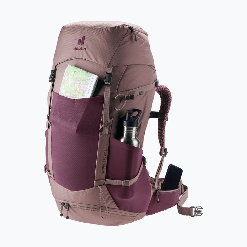 Túrahátizsák deuter Futura Pro 38 l SL cassis/ashrose 9